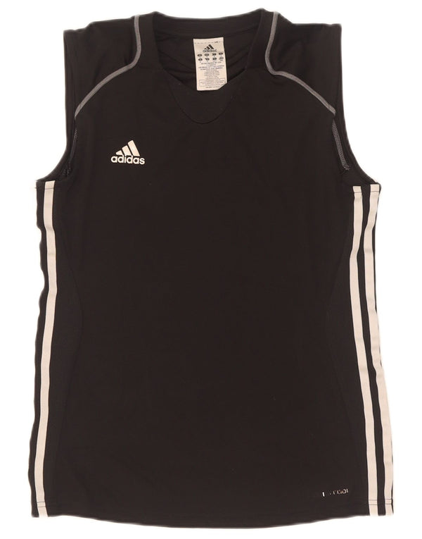 Canotta Adidas Climacool da donna UK 14 poliestere nero medio