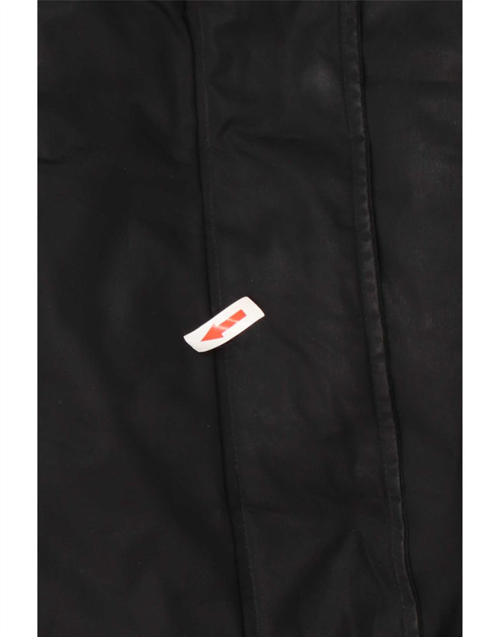 Giacca imbottita con cappuccio da donna Slam UK 14 poliestere nero medio