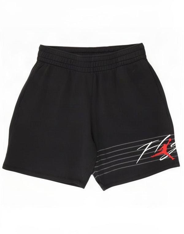 Pantaloncini sportivi con grafica Jordan da uomo XL in cotone gessato nero