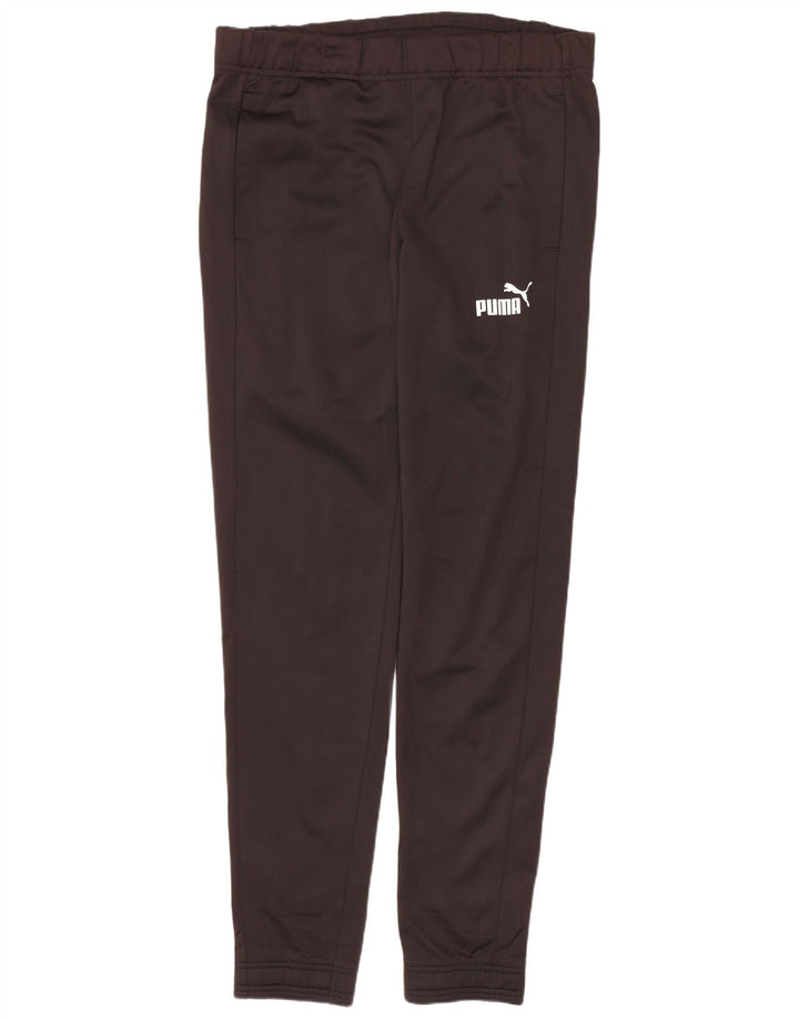 Pantaloni da tuta da uomo PUMA Joggers piccoli in poliestere nero