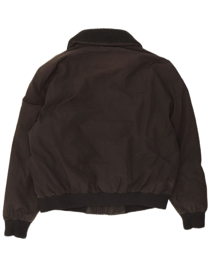Giubbotto bomber imbottito da uomo Zara UK 40 grande poliestere nero