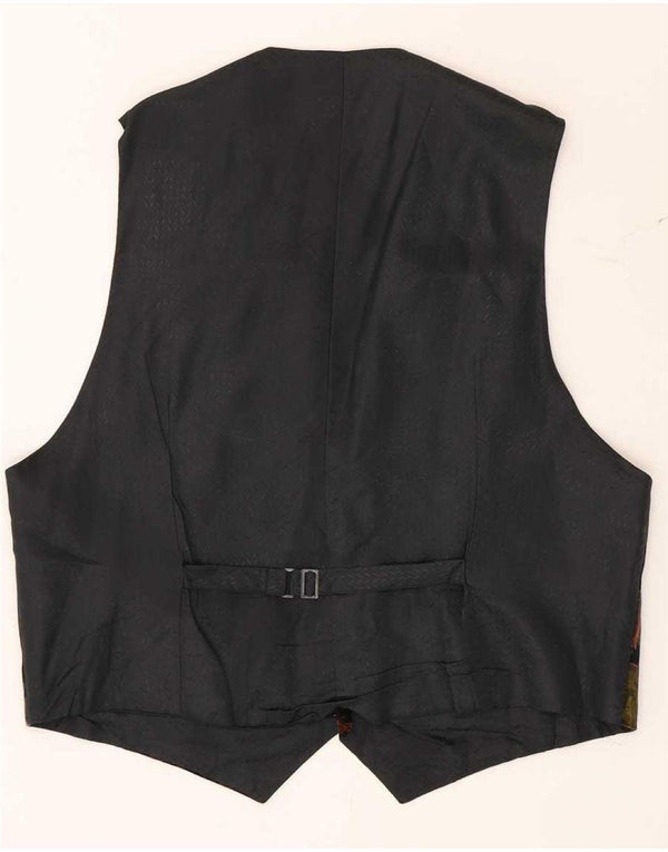 Gilet da uomo Mckay XL in cotone floreale multicolore