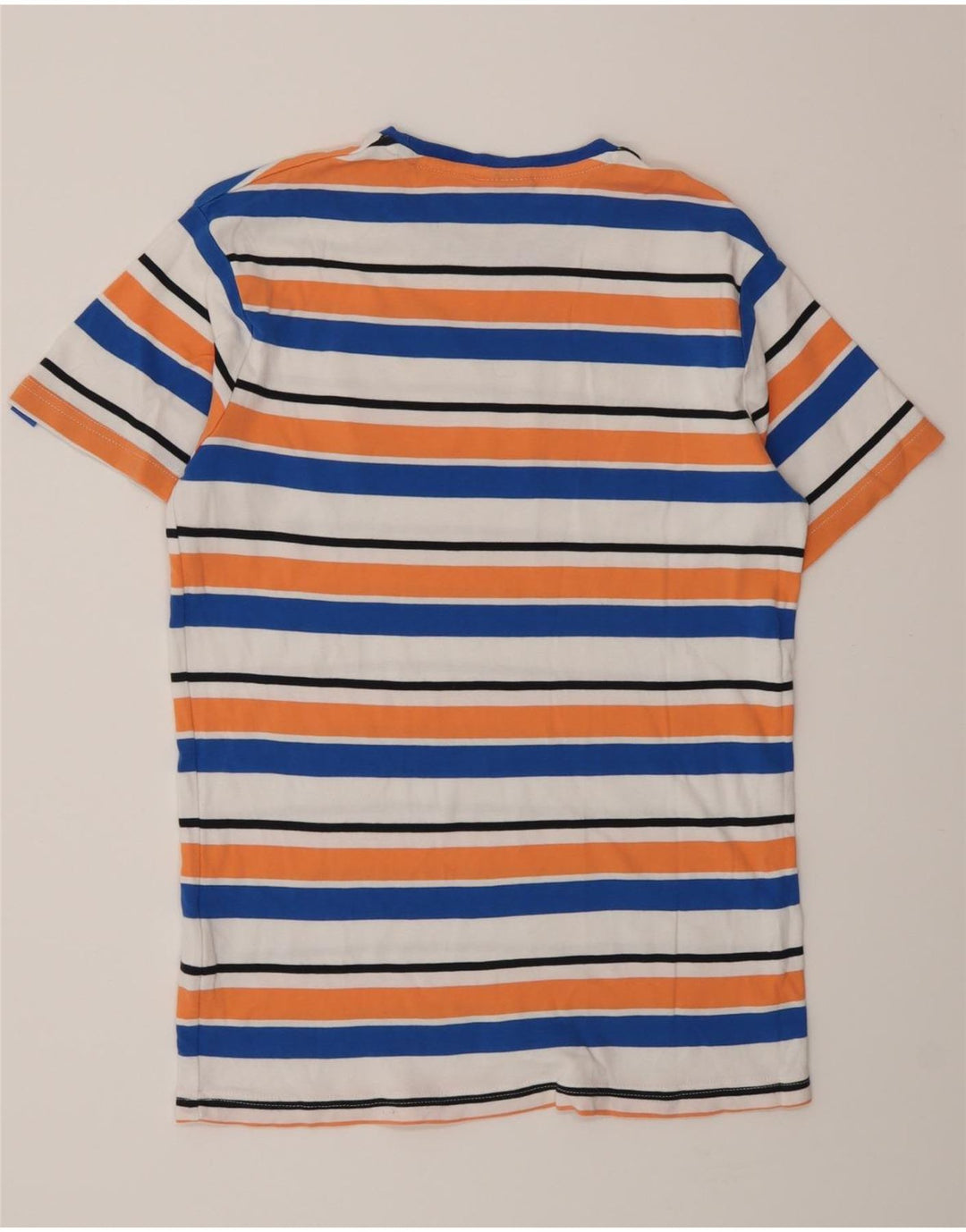 T-shirt grafica da uomo Ellesse Top in cotone a righe multicolori