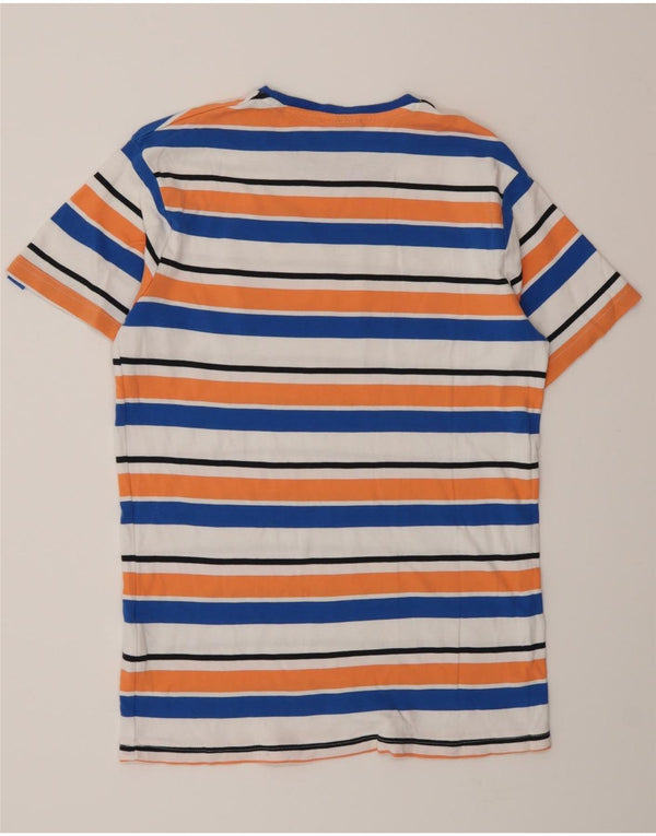 T-shirt grafica da uomo Ellesse Top in cotone a righe multicolori