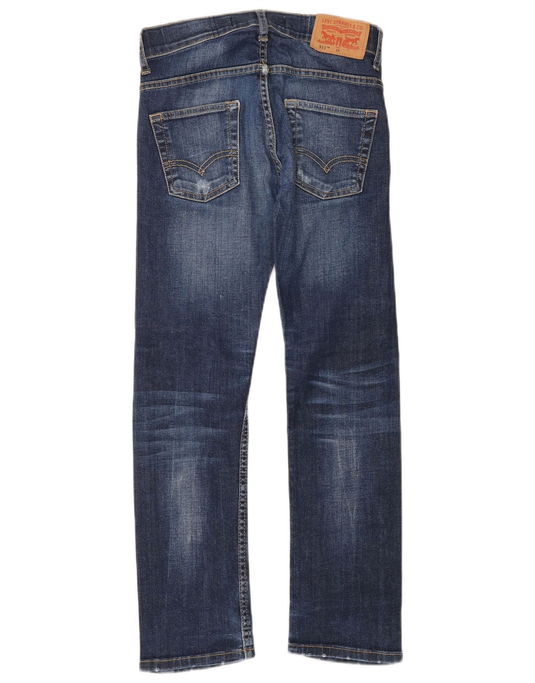 Levi's Ragazzi 511 Jeans Slim 9-10 anni W24 L26 Cotone Blu
