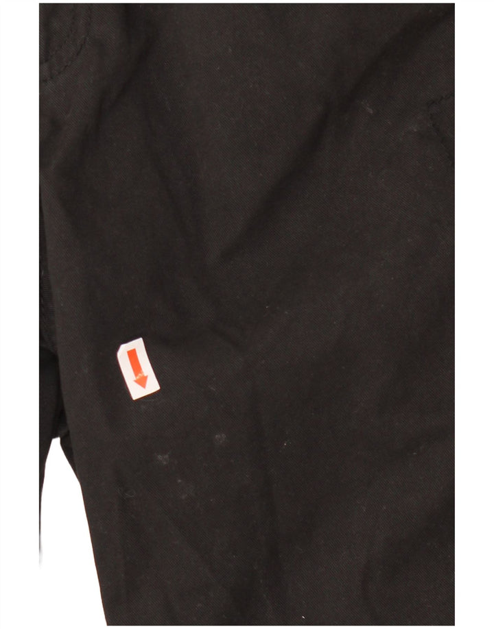 Pantaloncini cargo da uomo Lee W34 grandi in cotone nero