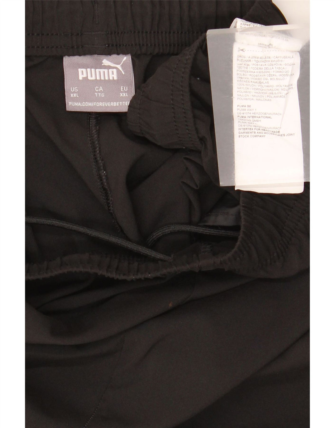 Pantaloni da tuta da uomo Puma 2XL nylon nero