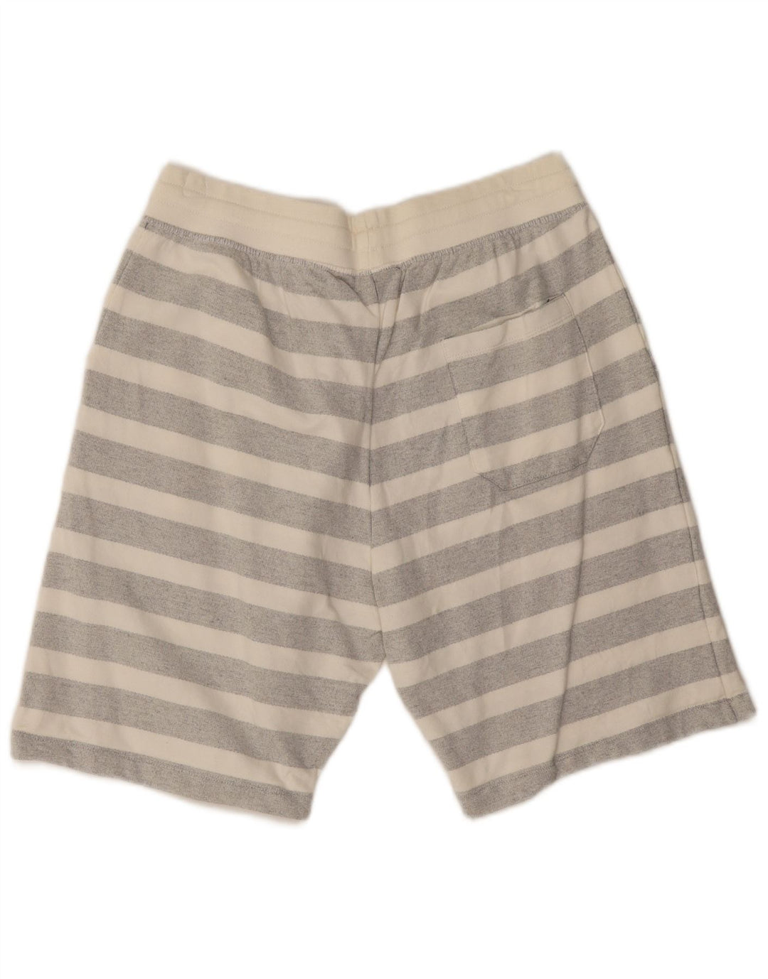 Pantaloncini sportivi da uomo Zara XL in cotone a righe grigie