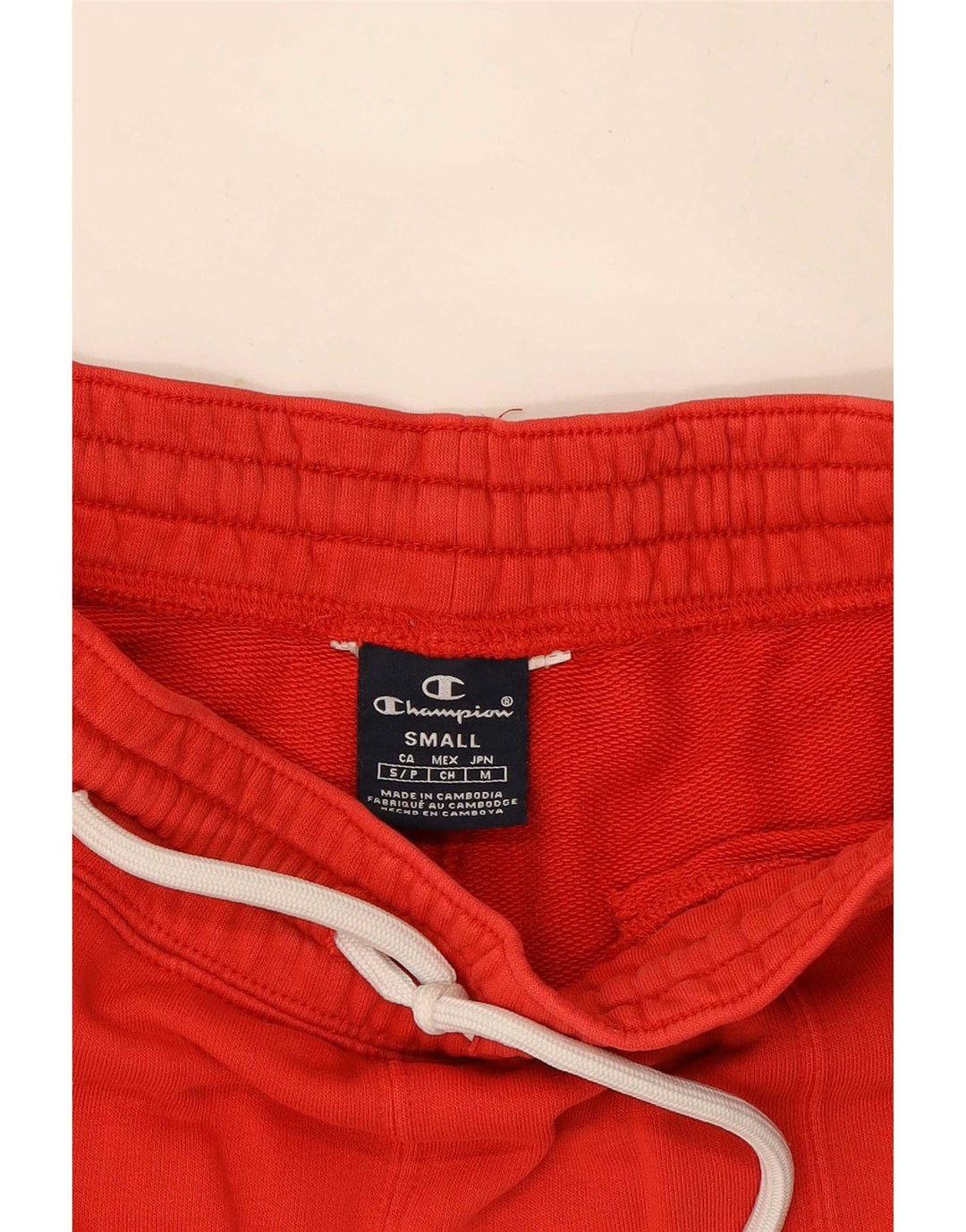 Pantaloncini sportivi grafici da uomo Champion Small Red Colourblock