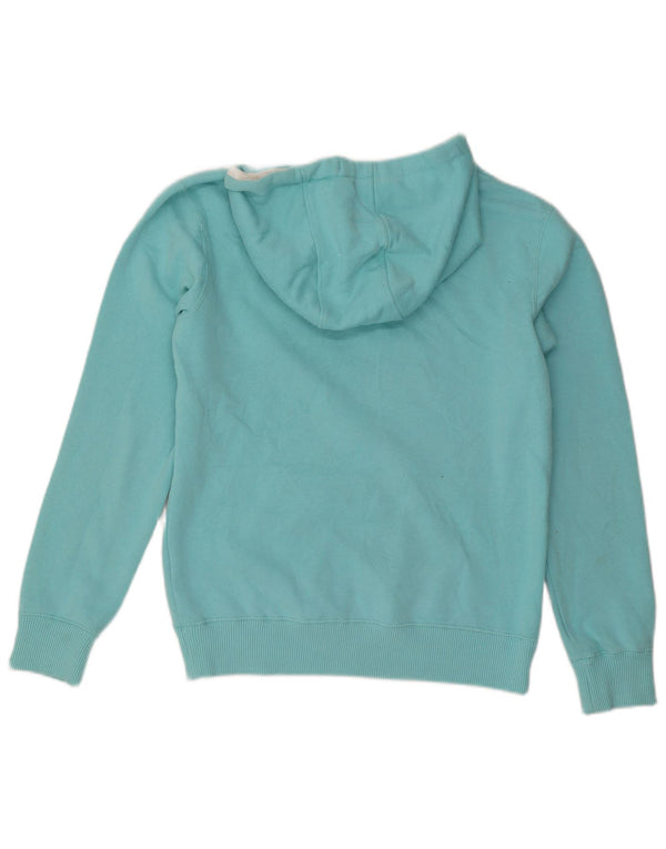 Maglione con cappuccio grafico da donna Animal UK 14 grande cotone blu
