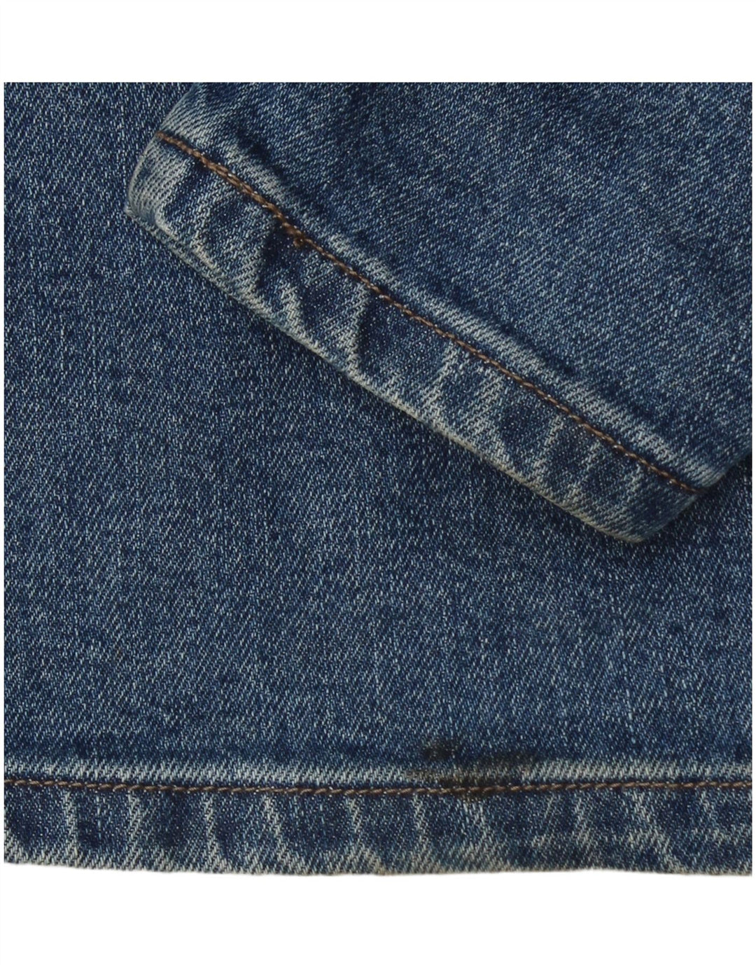 Jeans dritti da uomo vestibilità regolare WRANGLER W42 L30 cotone blu