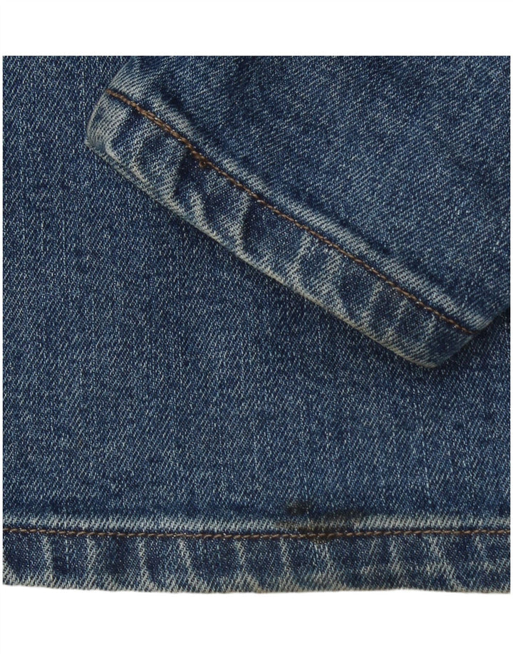 Jeans dritti da uomo vestibilità regolare WRANGLER W42 L30 cotone blu