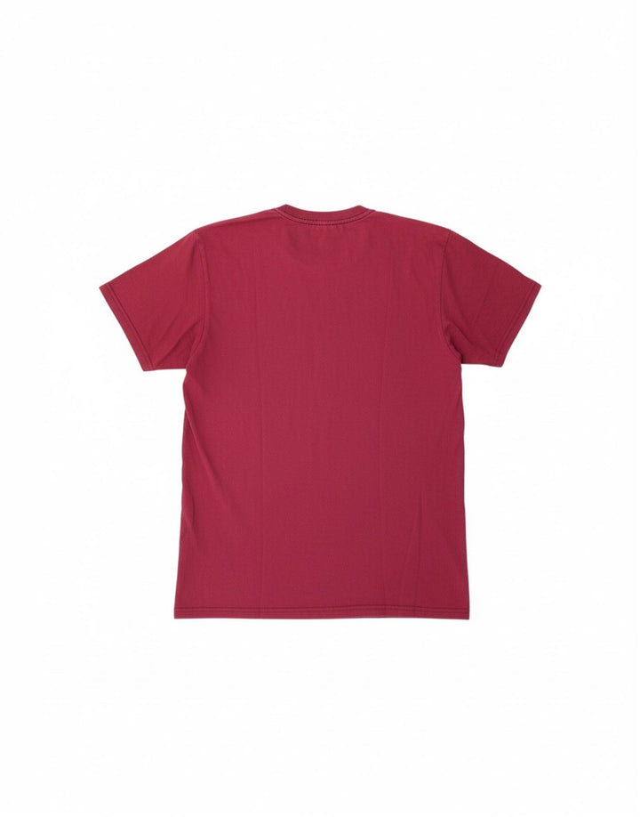 VANS Mens Classic Fit Graphic T-Shirt Top Medium Maroon Cotton