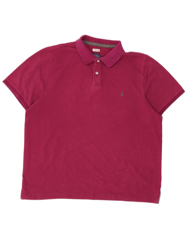 Polo Joules da uomo slim fit 2XL cotone viola