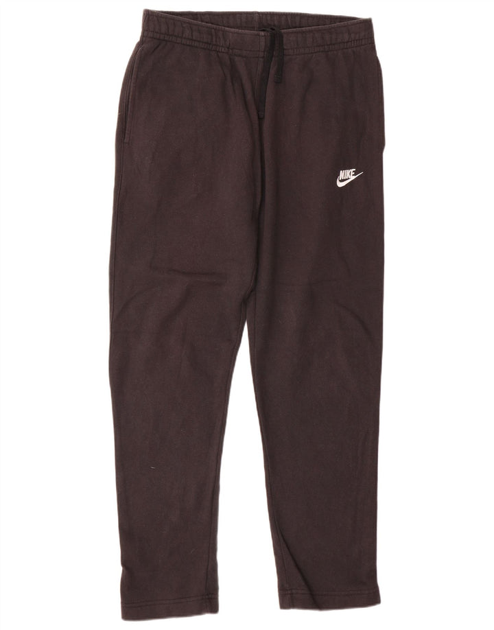 Pantaloni da tuta Nike da uomo in cotone nero medio