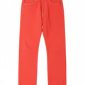 Jeans dritti Levi's 501 da donna W29 L32 in cotone rosso