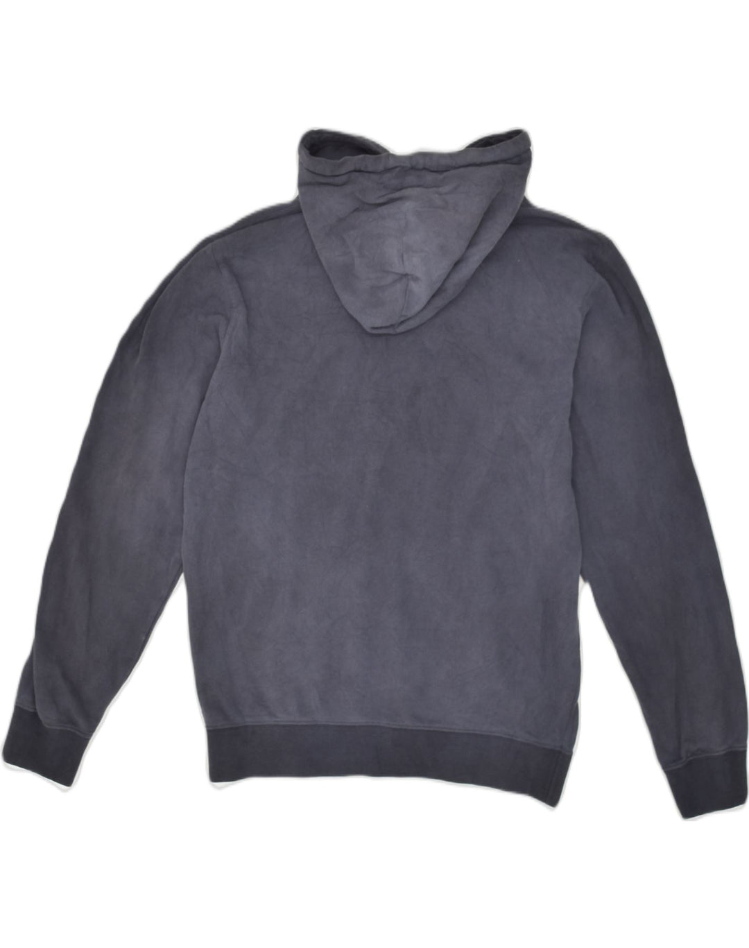 CHAMPION Mens Graphic Hoodie Jumper Small Navy Blue Cotton | Vintage Champion | Thrift | Second-Hand Champion | Used Clothing | Messina Hembry 