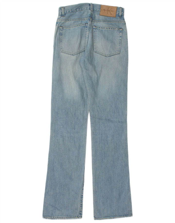 Jeans Bootcut da donna Calvin Klein W26 L32 cotone blu