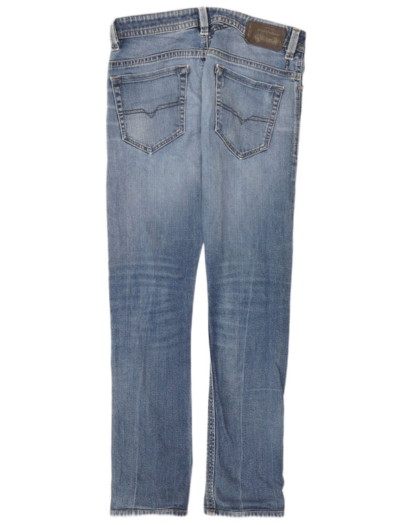 Jeans skinny da uomo slim fit Diesel Thavar W28 L30 cotone blu