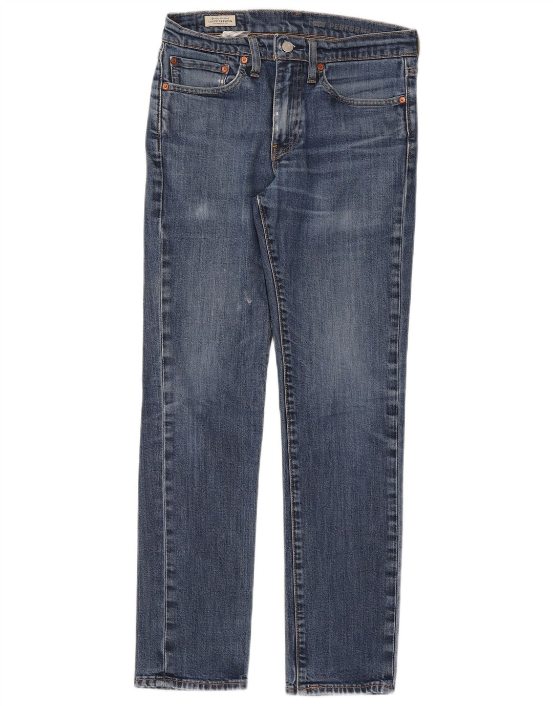 Levi's Uomo 511 Slim Jeans W31 L32 Cotone Blu