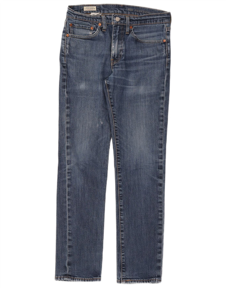 Levi's Uomo 511 Slim Jeans W31 L32 Cotone Blu