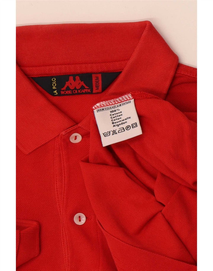 Polo Kappa Uomo Rosso Medio In Cotone