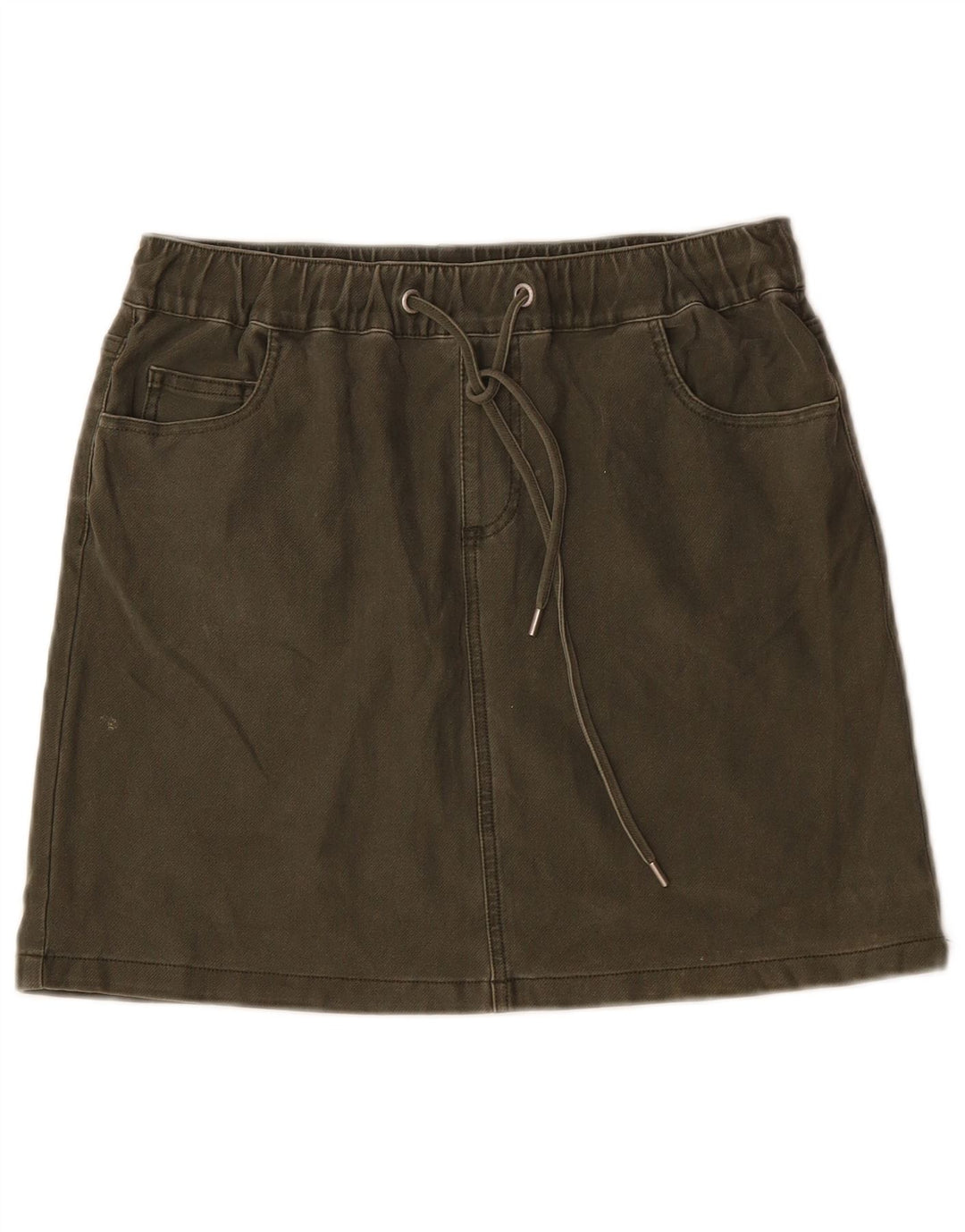 Minigonna da donna French Connection W30 cotone kaki medio
