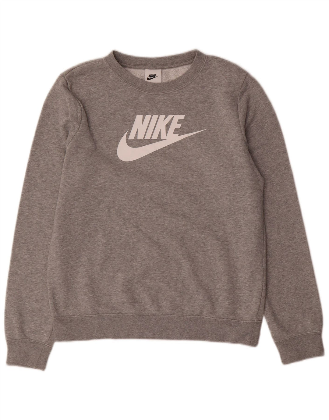 NIKE Mens Graphic Sweatshirt Jumper XS Grey