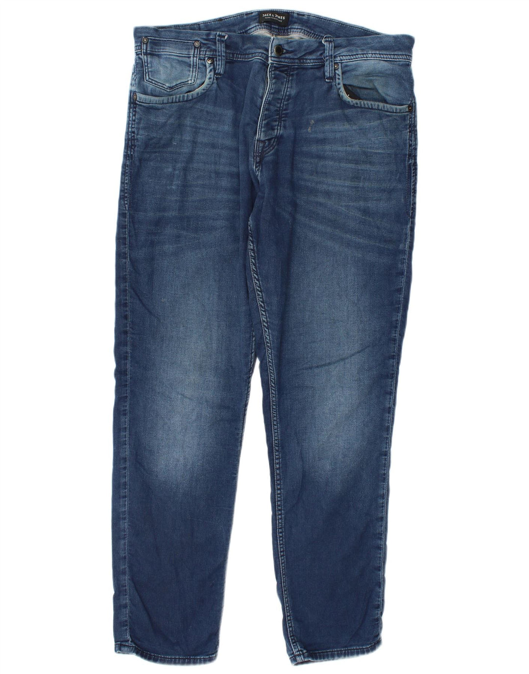 Jeans slim da uomo Jack & Jones W34 L32 cotone blu