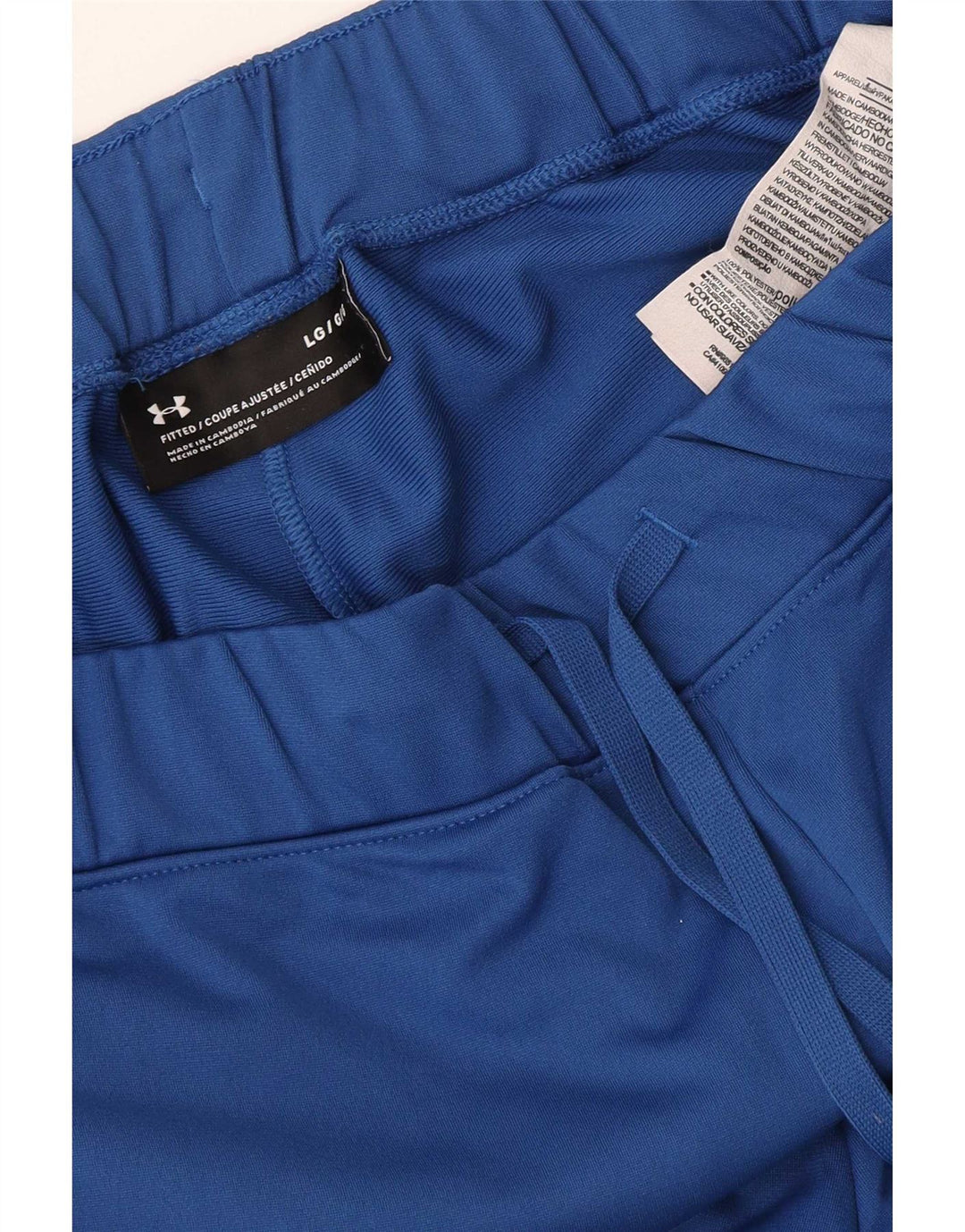 Pantaloni da tuta da uomo Under Armour Large in poliestere color block blu