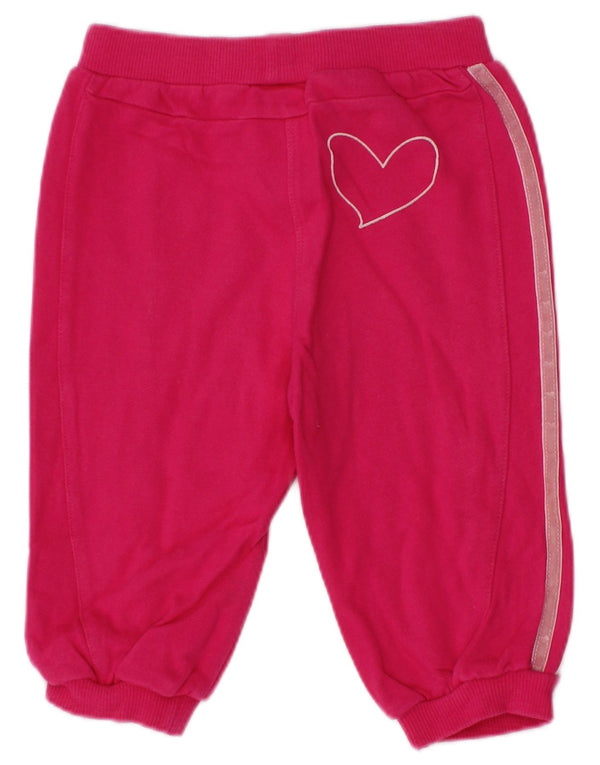 Pantaloni della tuta da jogging per bambina Adidas 3-6 mesi in cotone rosa