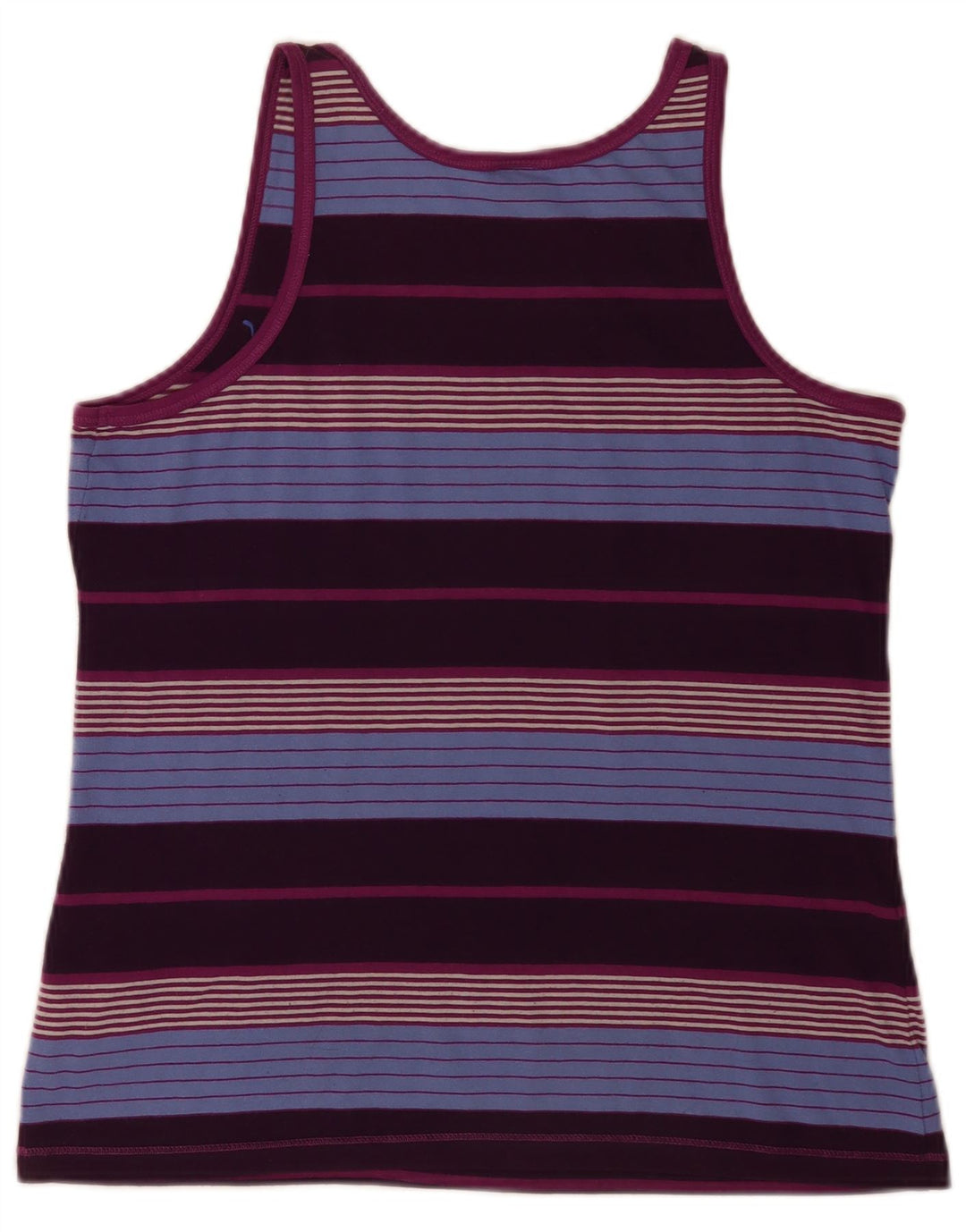 Canotta da donna Puma UK 16 Sport in poliestere a righe grandi multicolori