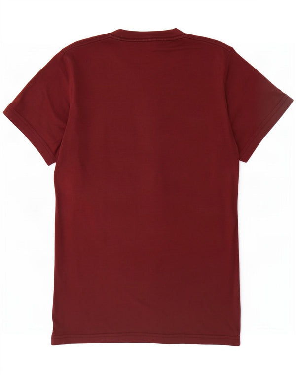 T-shirt grafica da uomo con vestibilità classica Vans XS in cotone bordeaux