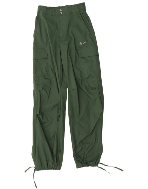Pantaloni cargo Nike da uomo Joggers XS W26 L31 cotone verde