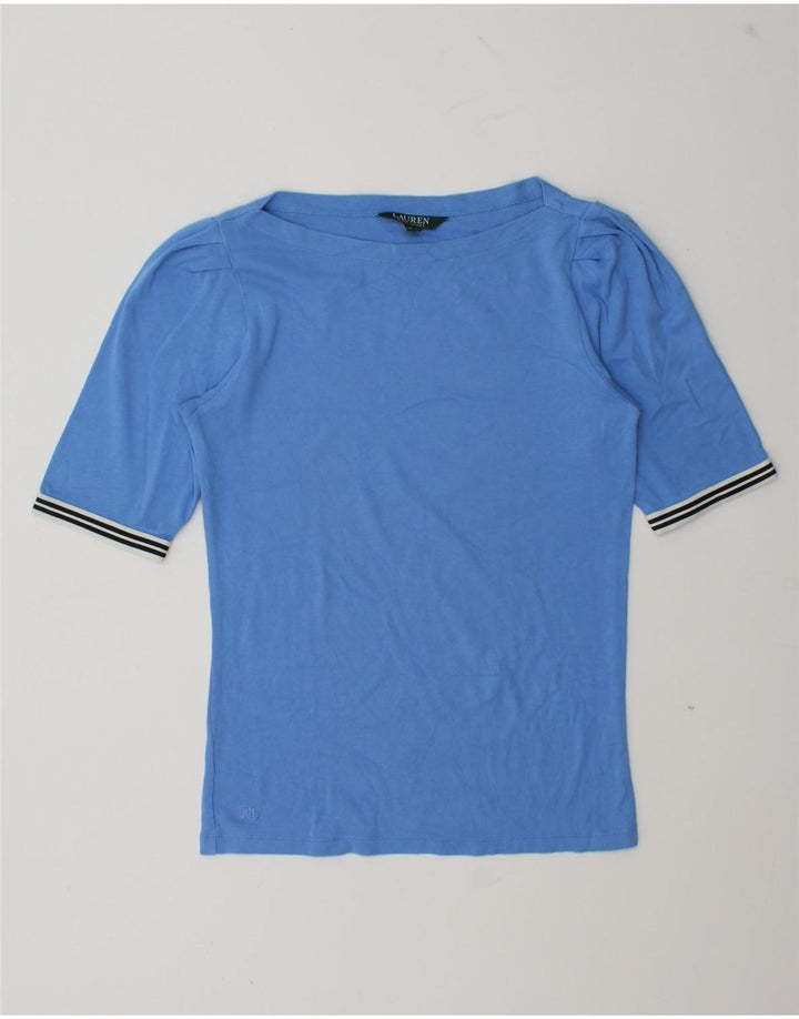 T-shirt da donna Ralph Lauren Top UK 12 Blu medio