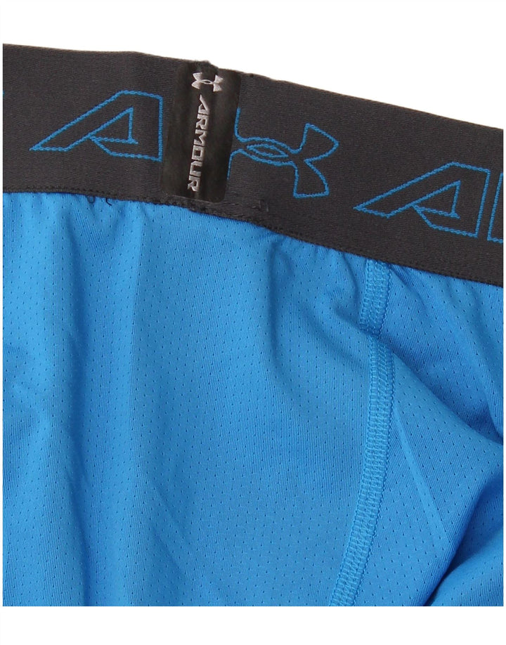 Leggings Capri grafici da uomo Under Armour XS Colorblock blu