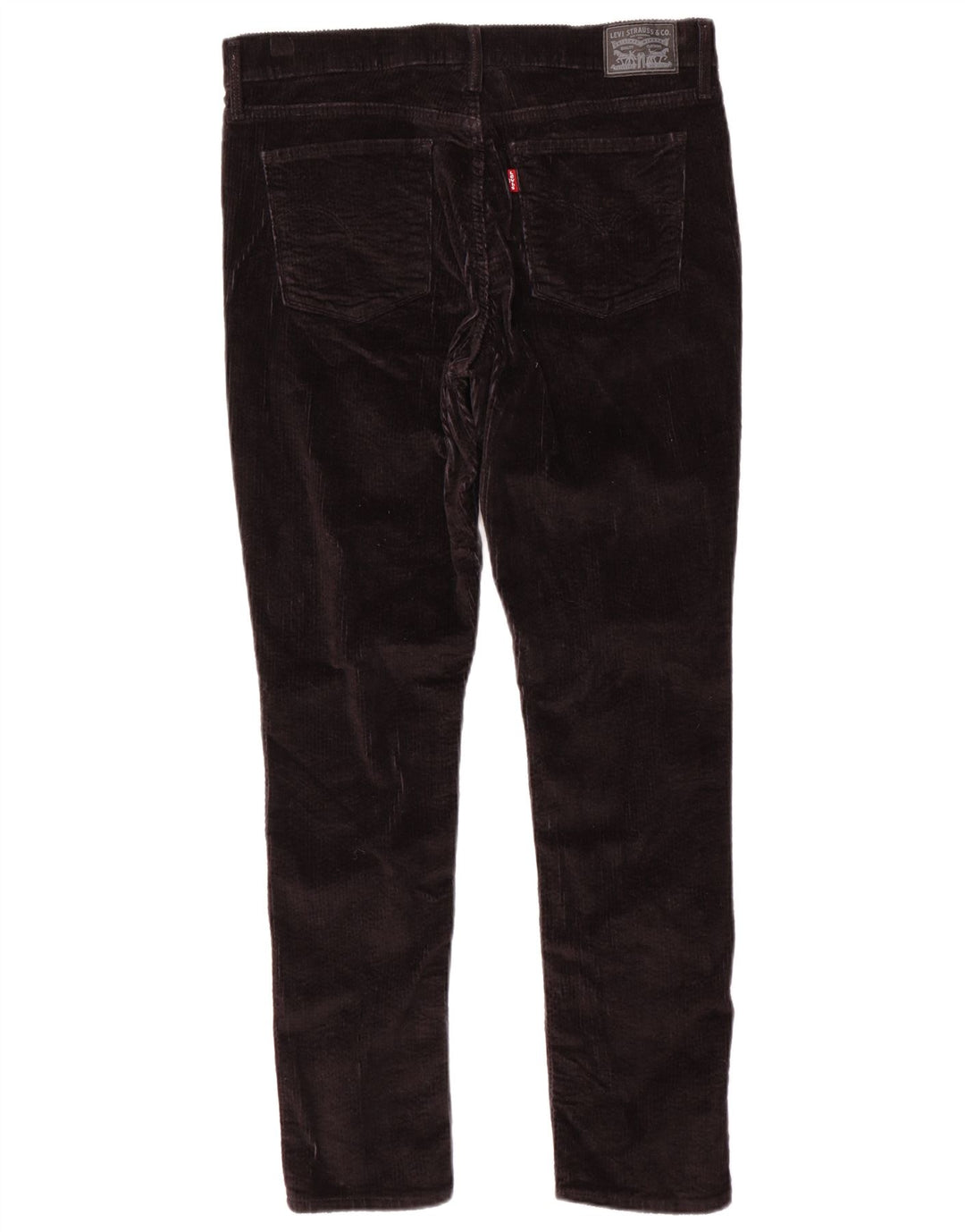 Pantaloni slim in velluto a coste da donna LEVI'S W34 L30 neri