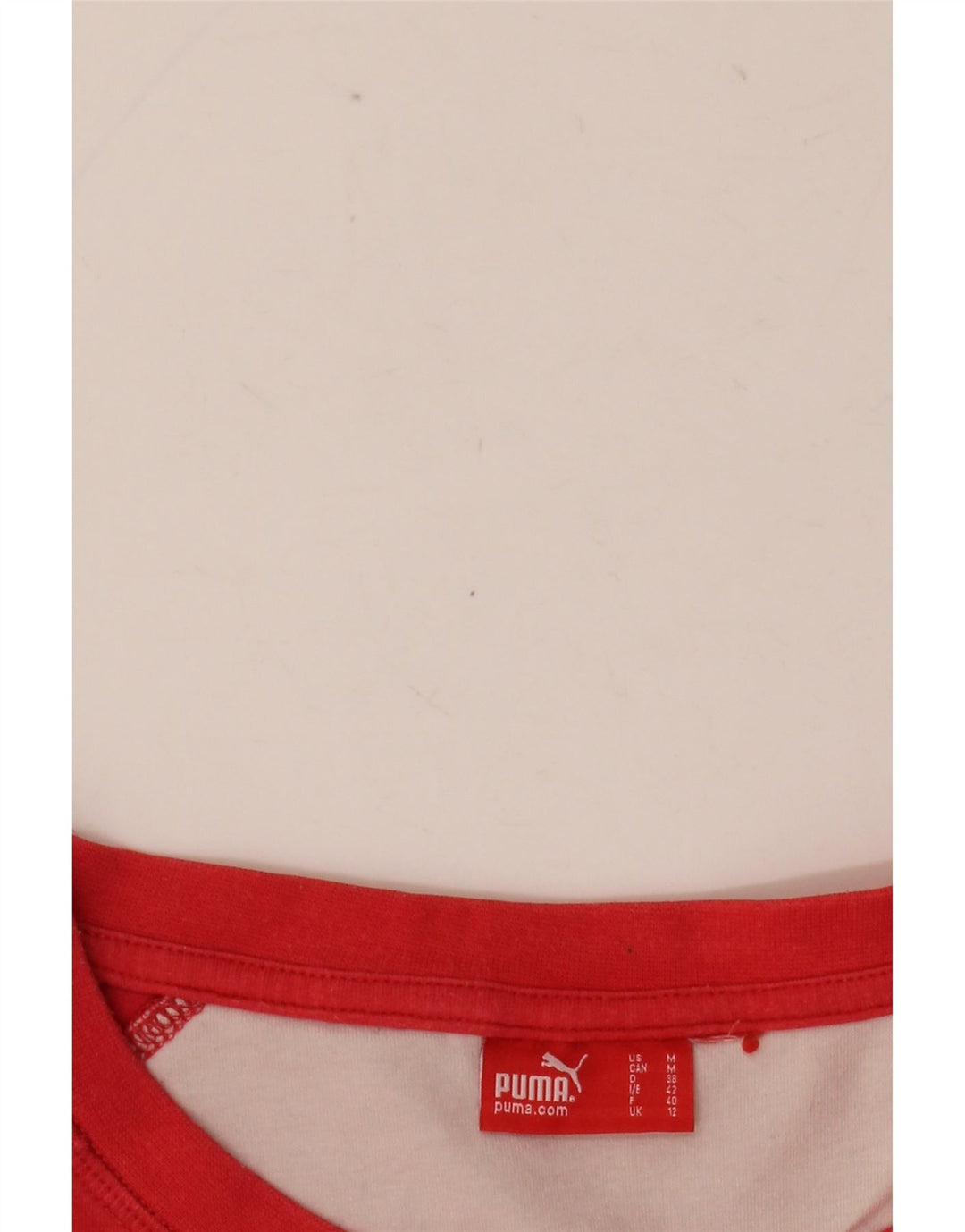 Maglia manica lunga da donna PUMA UK 12 Medium Rossa