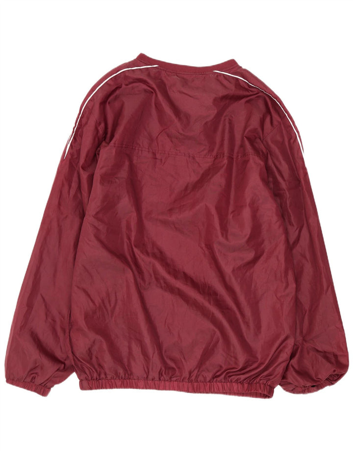 Umbro Tuta da uomo pullover Top Large Bordeaux Poliestere