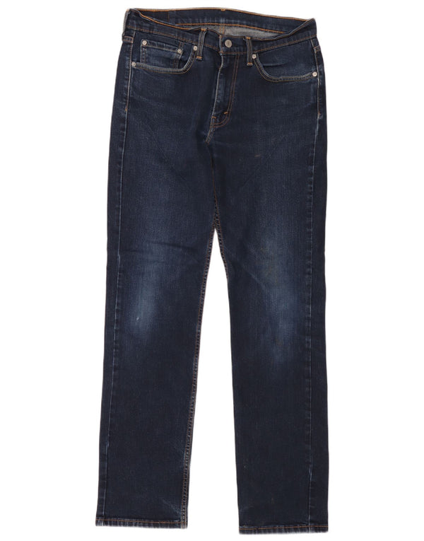Levi's Uomo 514 Jeans dritti W32 L34 Cotone blu navy