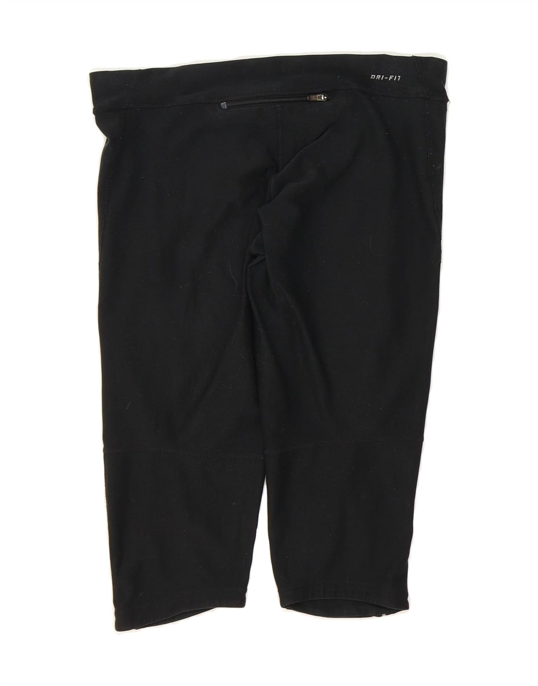 NIKE Womens Dri Fit Bermuda Sport Shorts UK 14 Medium Black Polyester Vintage Nike and Second-Hand Nike from Messina Hembry 