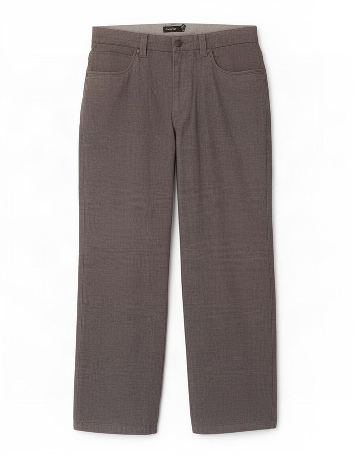 Pantaloni casual regolari da uomo Marks & Spencer Autograph W36 L29 Grigi