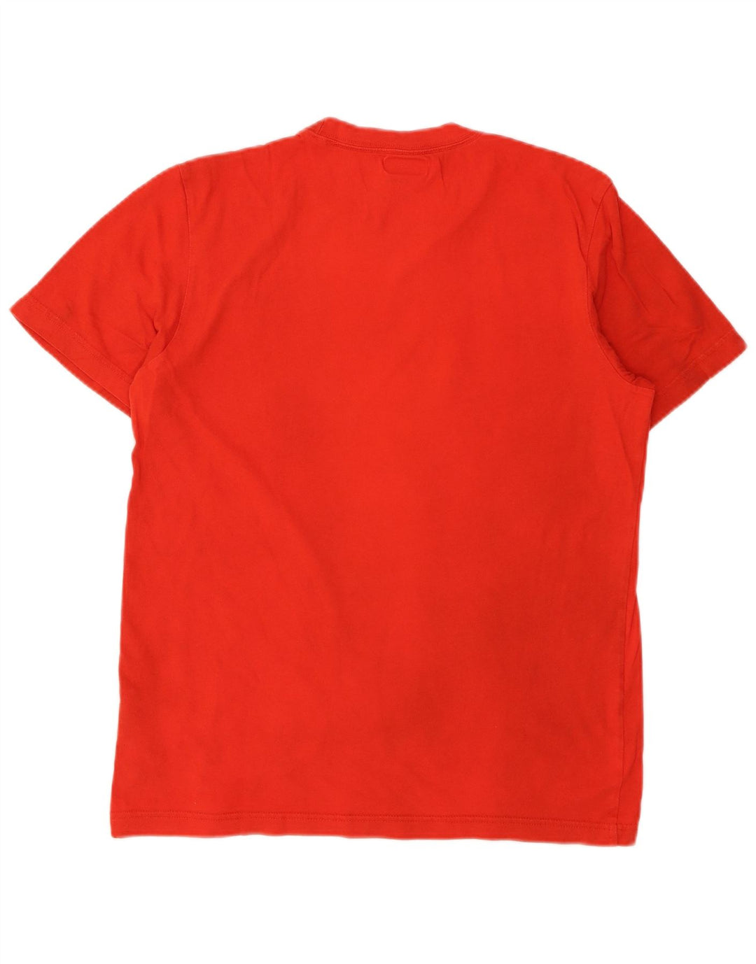 T-shirt grafica da uomo Adidas Top in cotone rosso medio
