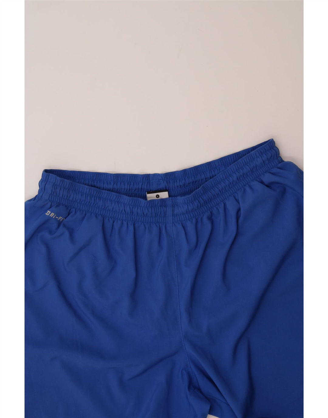 NIKE Mens Dri Fit Sport Shorts UK 14 Large Blue Polyester Vintage Nike and Second-Hand Nike from Messina Hembry 