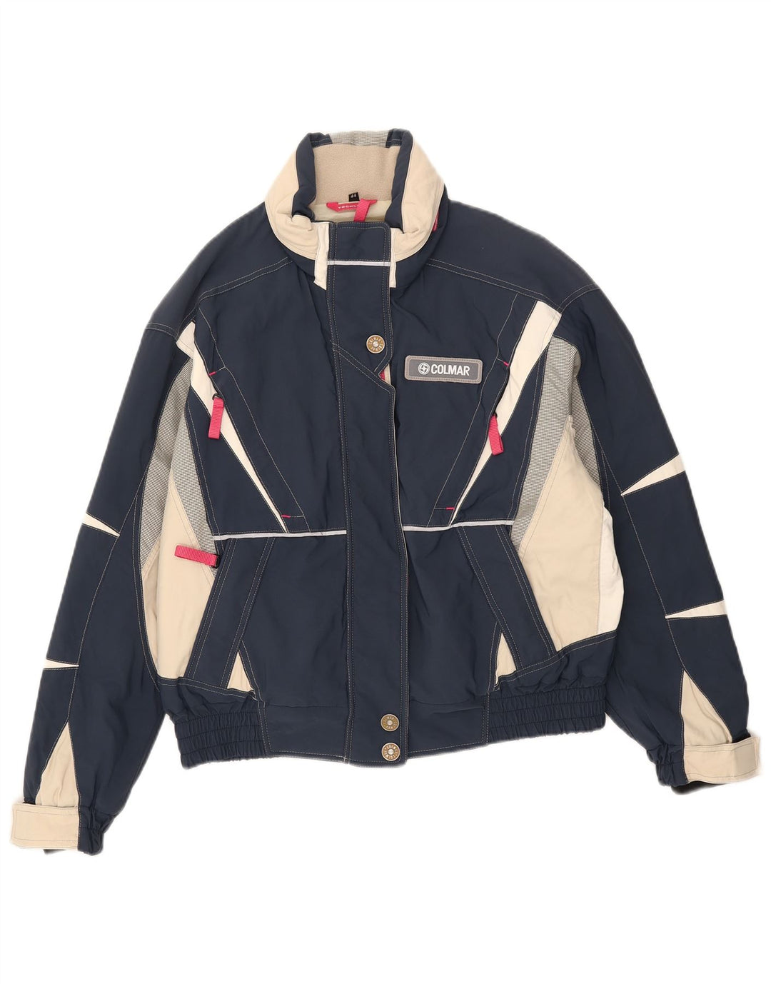 Giacca da sci con cappuccio da donna Colmar IT 44 Medium Blu Navy Colourblock