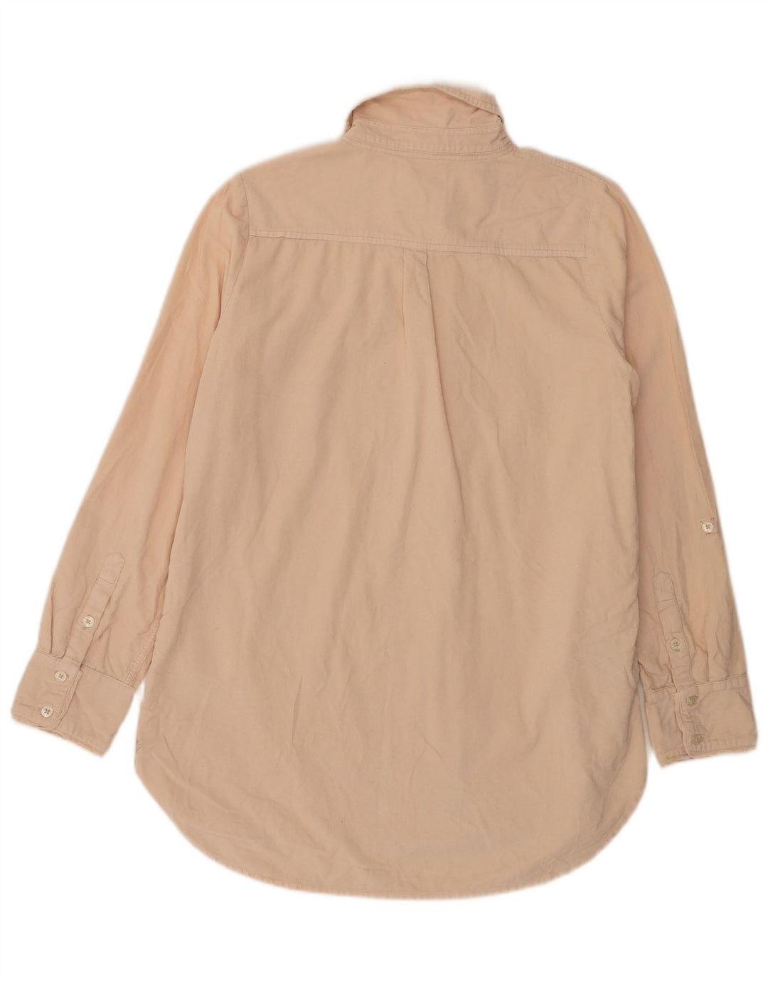 Camicia in velluto a coste da donna Fat Face UK 12 Cotone beige medio