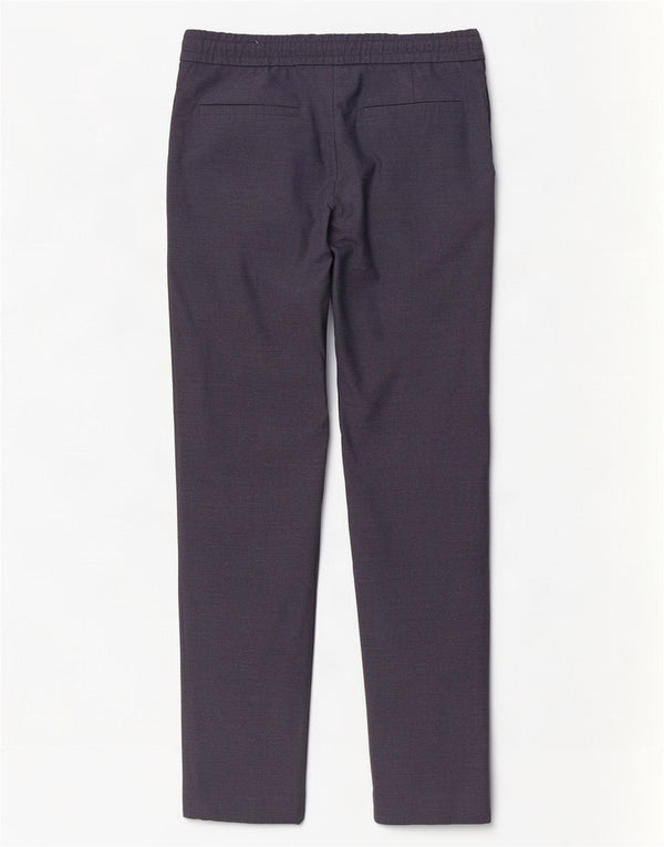 Pantaloni chino slim da uomo Zara piccoli W30 L30 poliestere blu navy