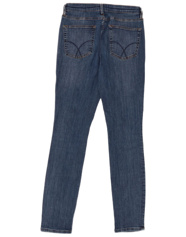 Crew Clothing Jeans skinny da donna UK 12 Medio W30 L29 Cotone blu