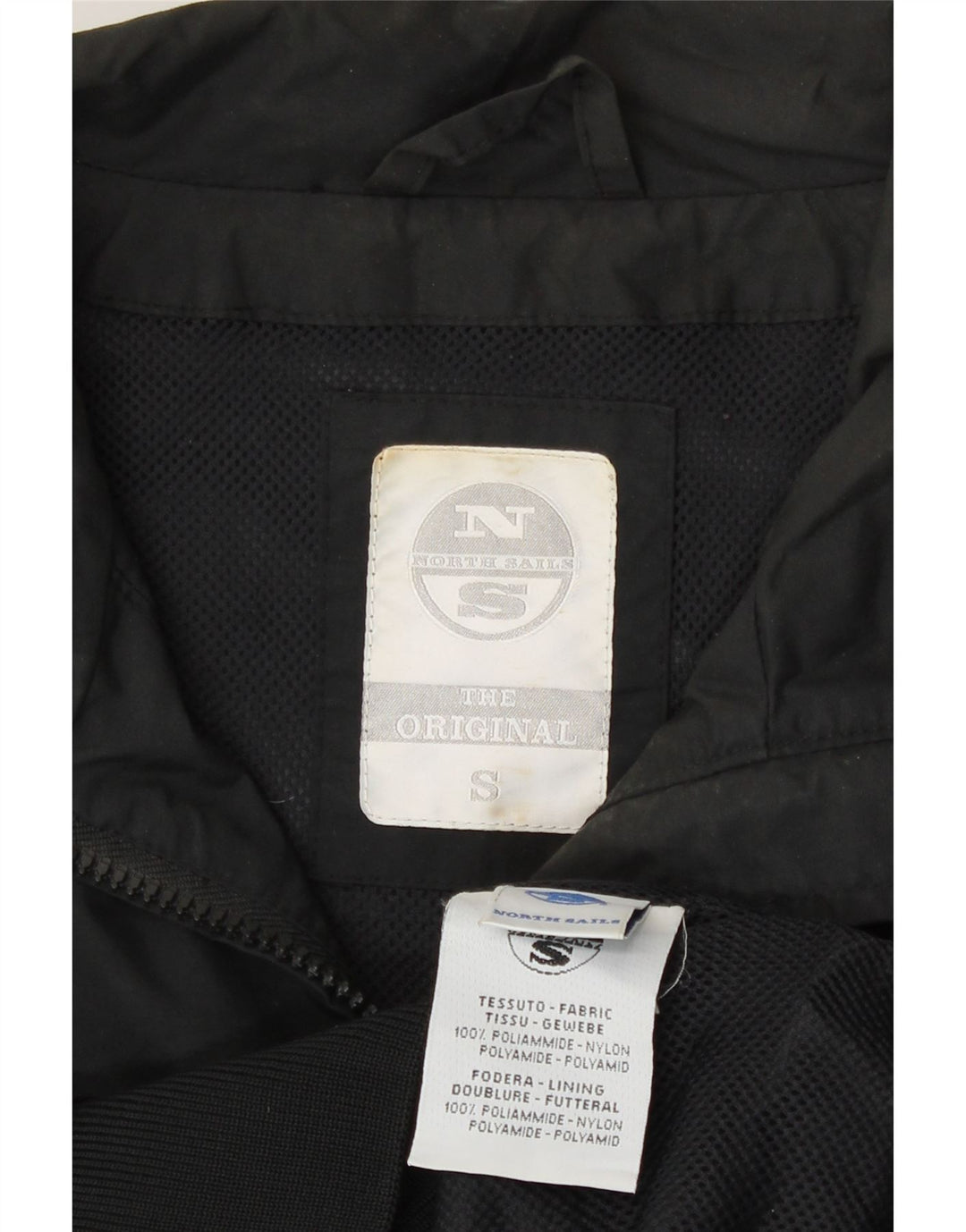 Giubbotto bomber da uomo North Sails UK 36 Small Nero Poliammide