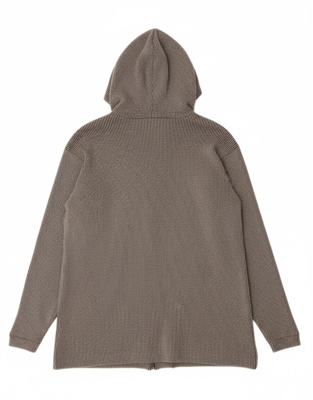 CHAMPION Mens Zip Hoodie Sweater Large Grey Cotton